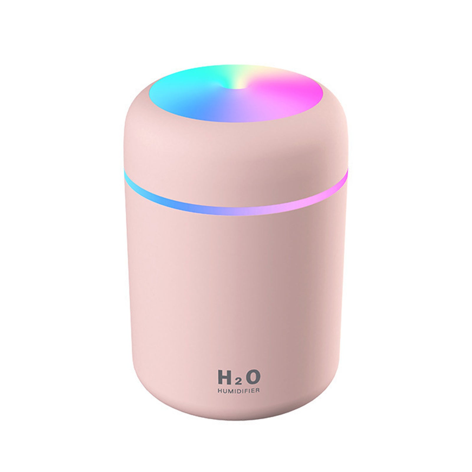 300 ml przenośny nawilżacz powietrza, cichy, USB – mini nawilżacz z lampką nocną do biura, sypialni i podróży