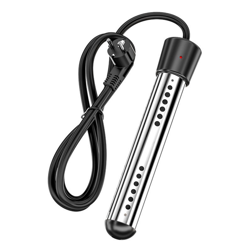Grzałka wysokiej mocy 220V, 3000W, bez termometru, czarna, automatyczne wyłączanie przy 70 stopniach