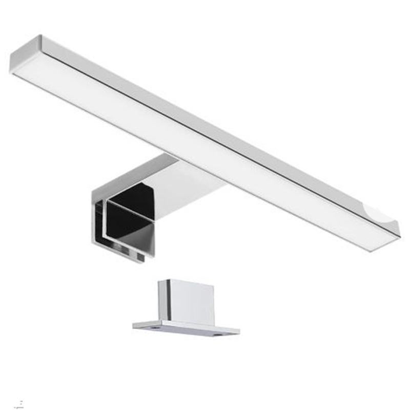 Lampa do lustra łazienkowego 30 cm LED 5 W, ciepła biel 3000 K, mocowana na lustrze/szafce/ścianie 300 mm z puszką przyłączeniową IP44