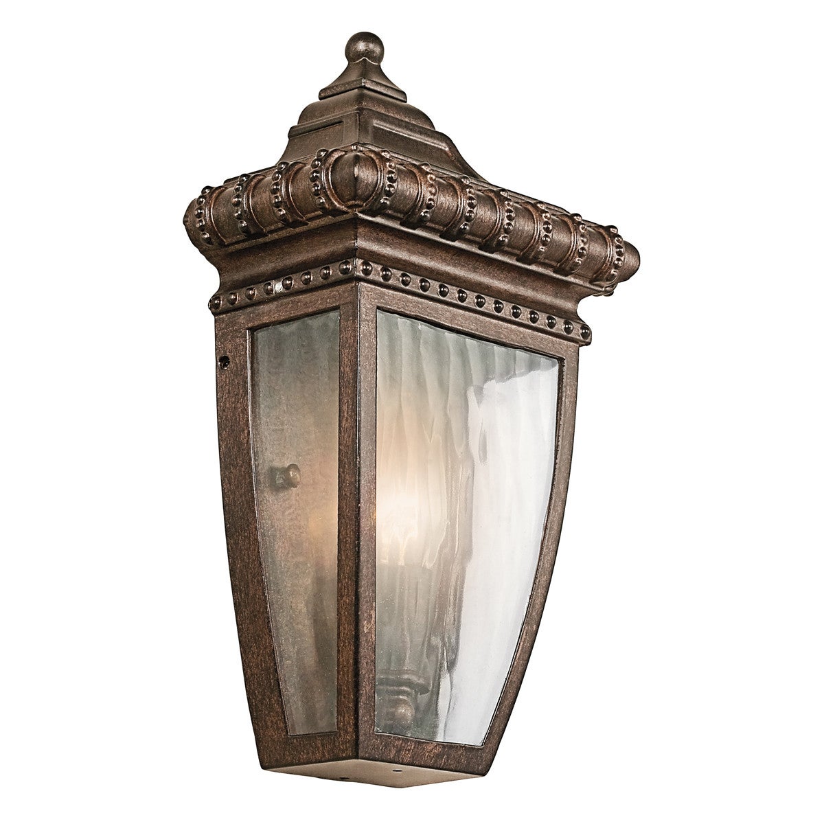 Lampa zewnętrzna ścienna Szczotkowany brąz E14 60W Venetian Rain Kichler