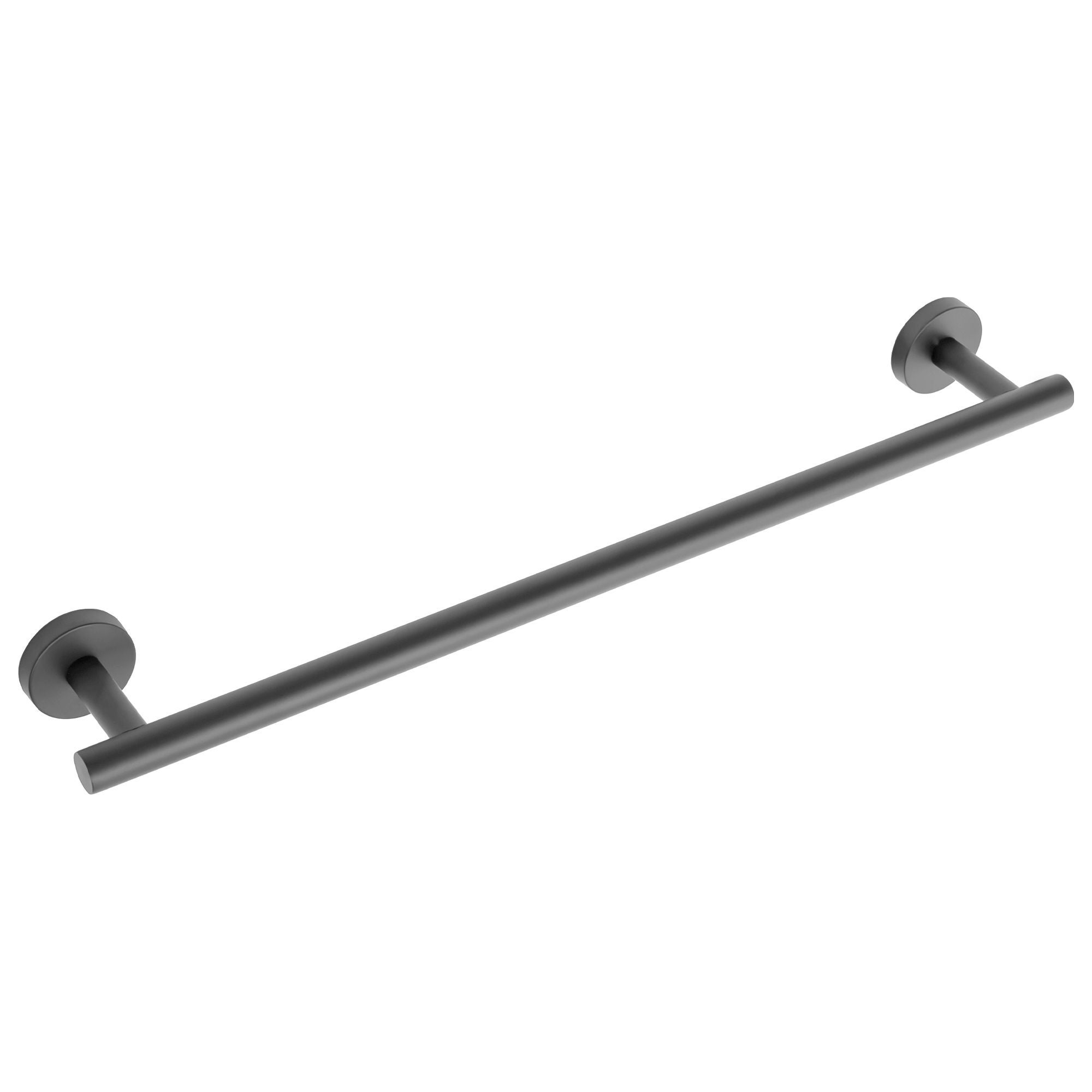 Wieszak łazienkowy jednoramienny Gun Czarny 322232A LEO