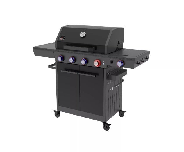 GRILL GAZOWY EL FUEGO KEY WEST 4+1 16kW ŻELIWNY RUSZT STREFA TURBO SOLIDNY