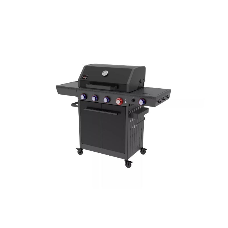 GRILL GAZOWY EL FUEGO KEY WEST 4+1 16kW ŻELIWNY RUSZT STREFA TURBO SOLIDNY
