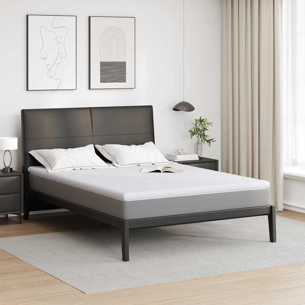 Nakładka na materac Biały 140 x 200 cm Tkanina jacquard vidaXL