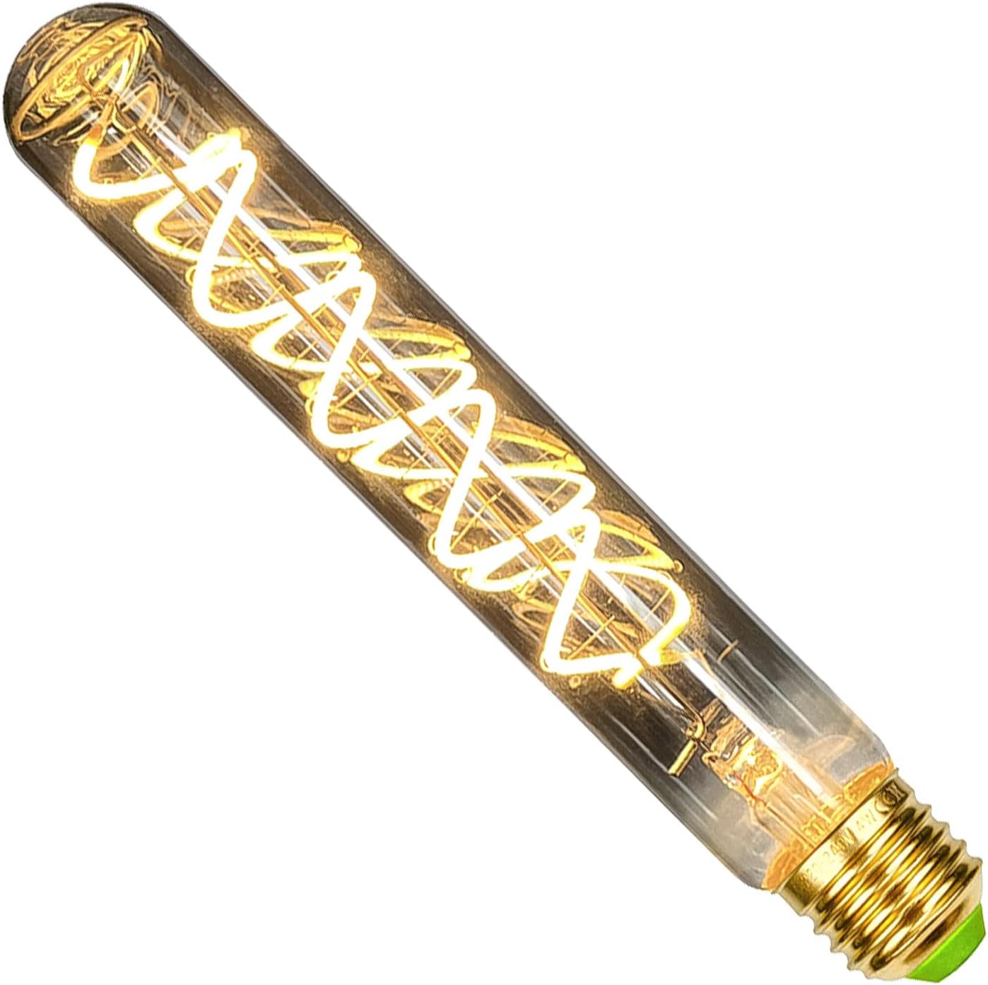 Żarówki LED Vintage 4W, ściemnialne, o nieregularnym kształcie, 220/240V, gwint Edisona, gwint E27, specjalistyczna żarówka dekoracyjna w stylu antycz