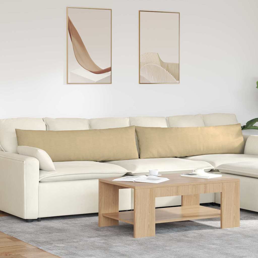 Poduszki na sofę 2 pcs Szary zielony 145 x 40 cm vidaXL