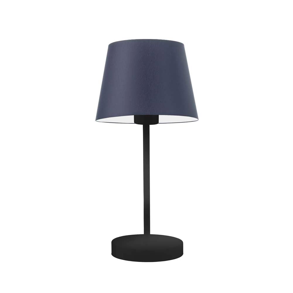Lampka nocna na biurko lampa biurkowa LED z abażurem stożek BLUES