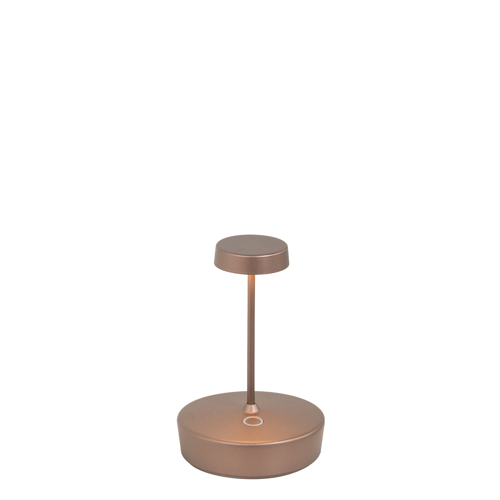Lampa stołowa LED Swap mini pro, brązowa, akumulatorowa i ściemnialna - 2W, 2200-2700-3000K, IP65