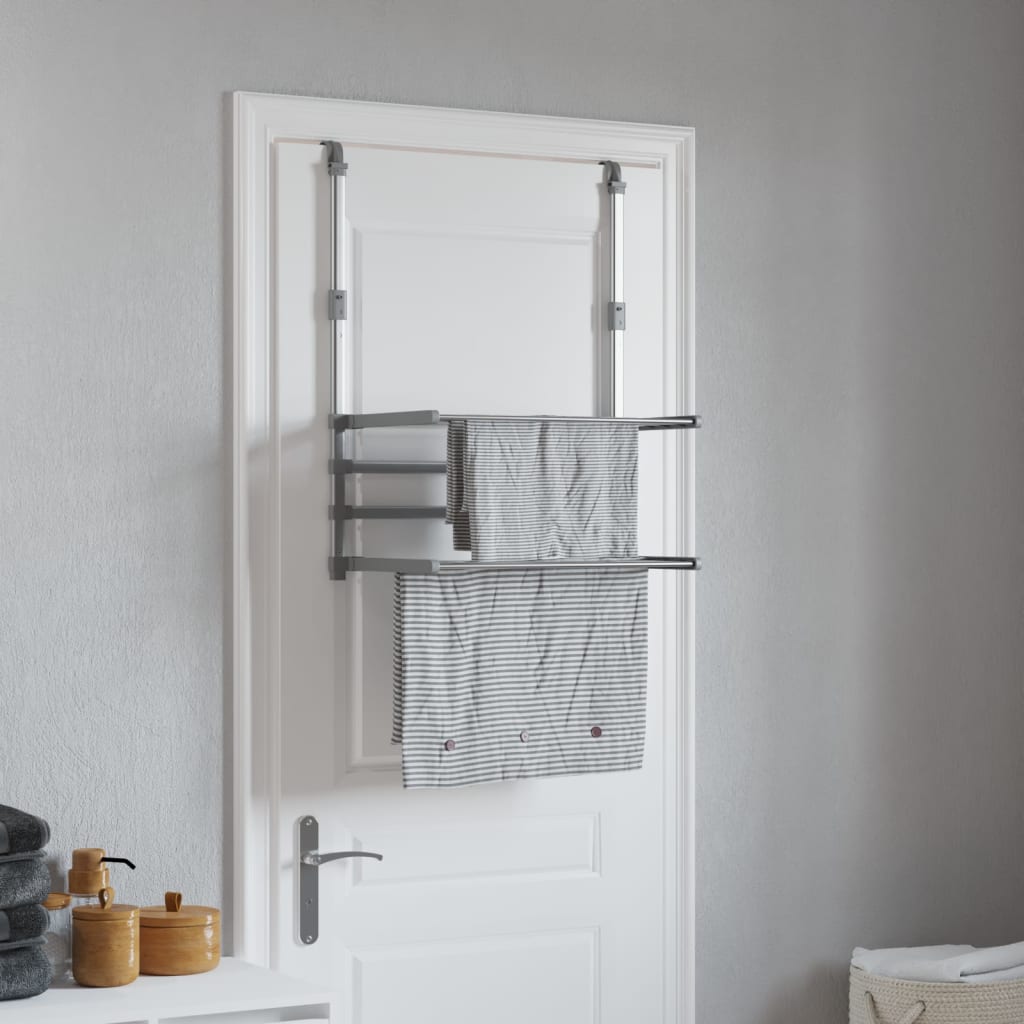 Suszarka na pranie na balkon, 54x25x42 cm, aluminium vidaXL