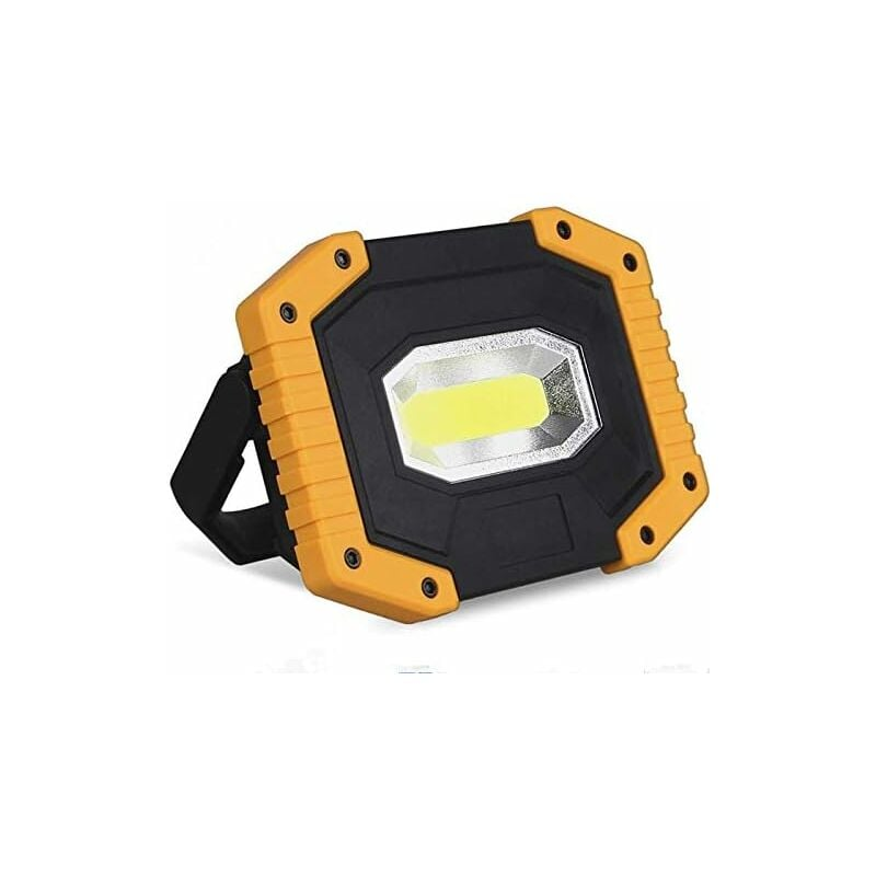 Akumulatorowy reflektor LED 30 W 2000 LM Reflektor budowlany Światło robocze 3 tryby Latarka przenośna Oświetlenie LED USB