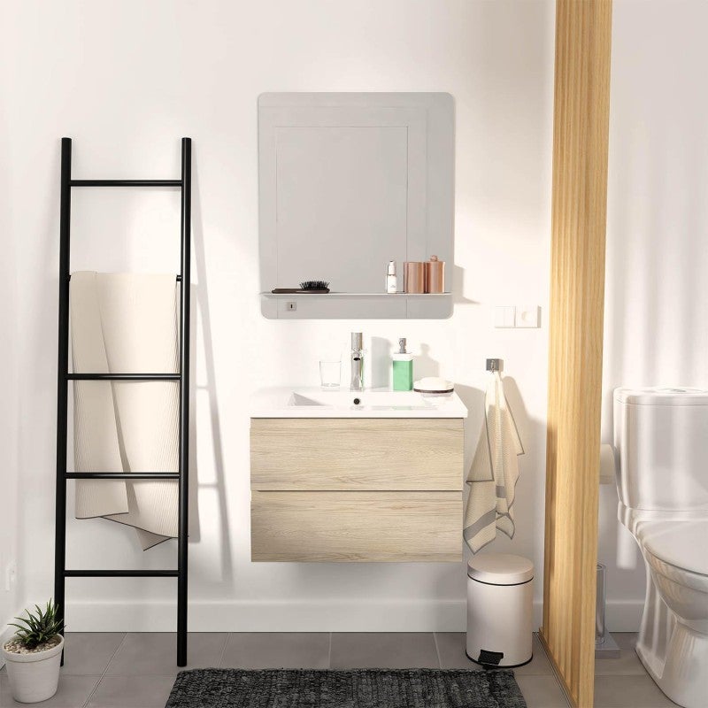 Zestaw SORRENTO pod umywalkę 60 cm + bateria + lustro
