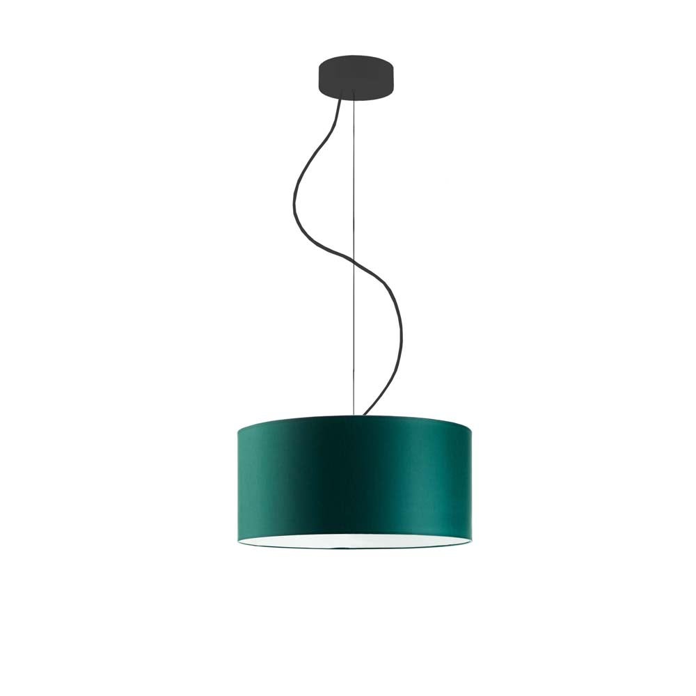Lampa sufitowa żyrandol lampa wisząca z abażurem walec 30 cm BLUES