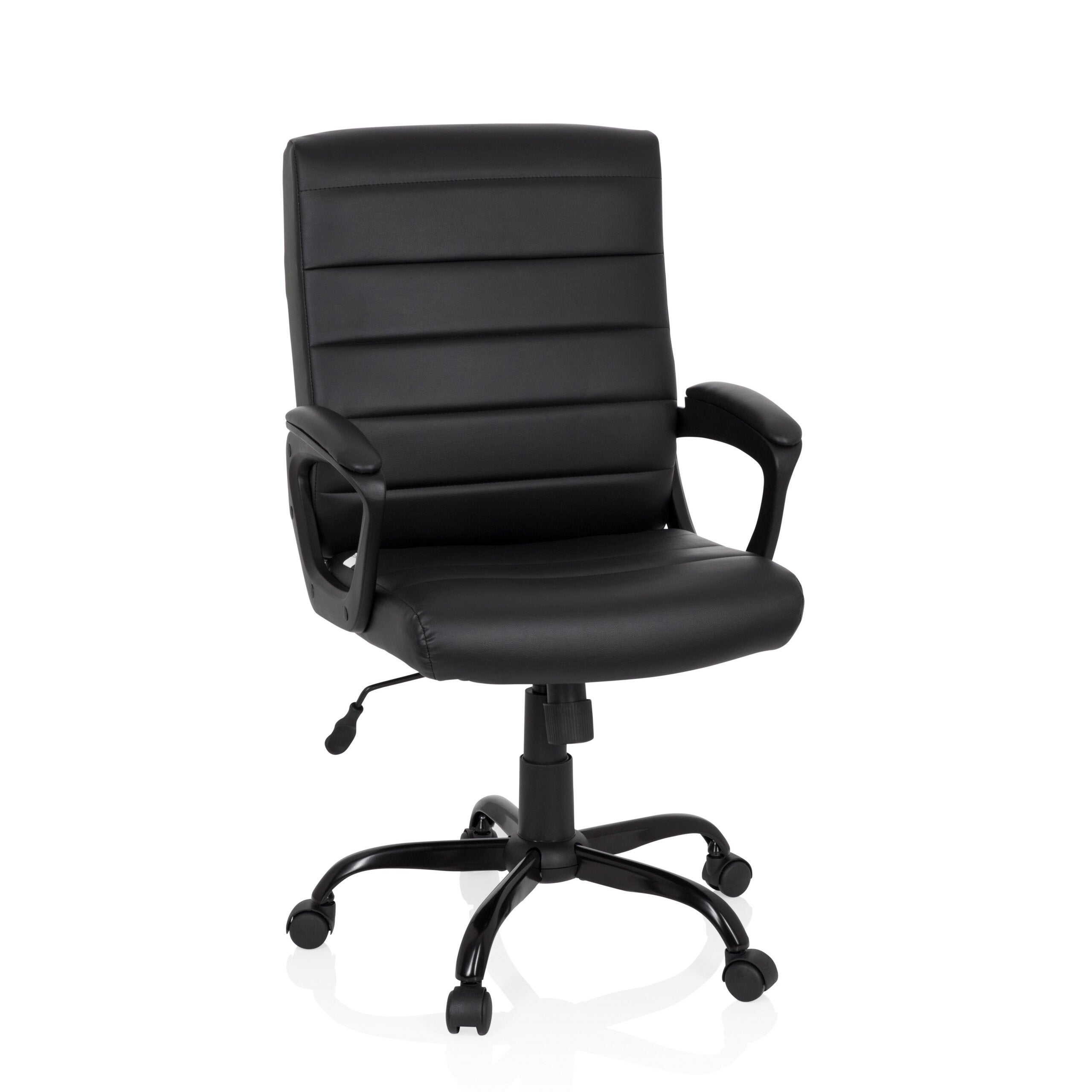 Fotel szefa do biura domowego ERGOSMOOTH BIG Czarny hjh OFFICE