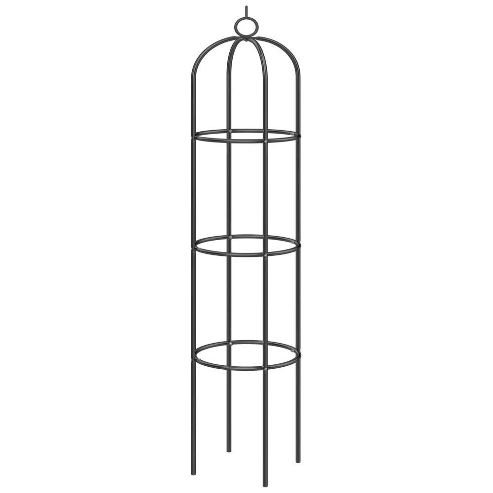 Kratka ogrodowa Deuba 190 cm, podpora do róż, obelisk ogrodowy Ø 40 cm