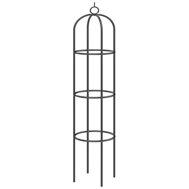 Kratka ogrodowa Deuba 190 cm, podpora do róż, obelisk ogrodowy Ø 40 cm