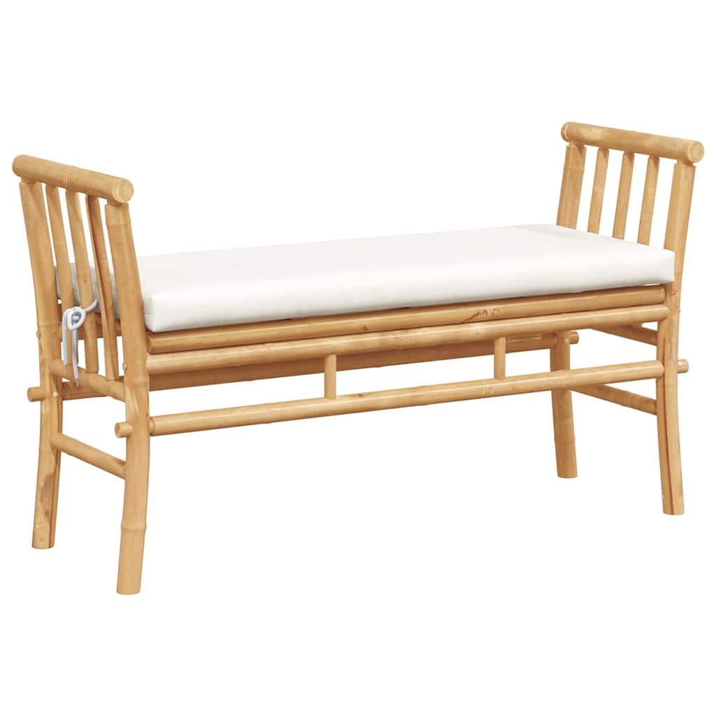 Ławka Ogrodowa 2-Osobowa 110 cm Brązowa