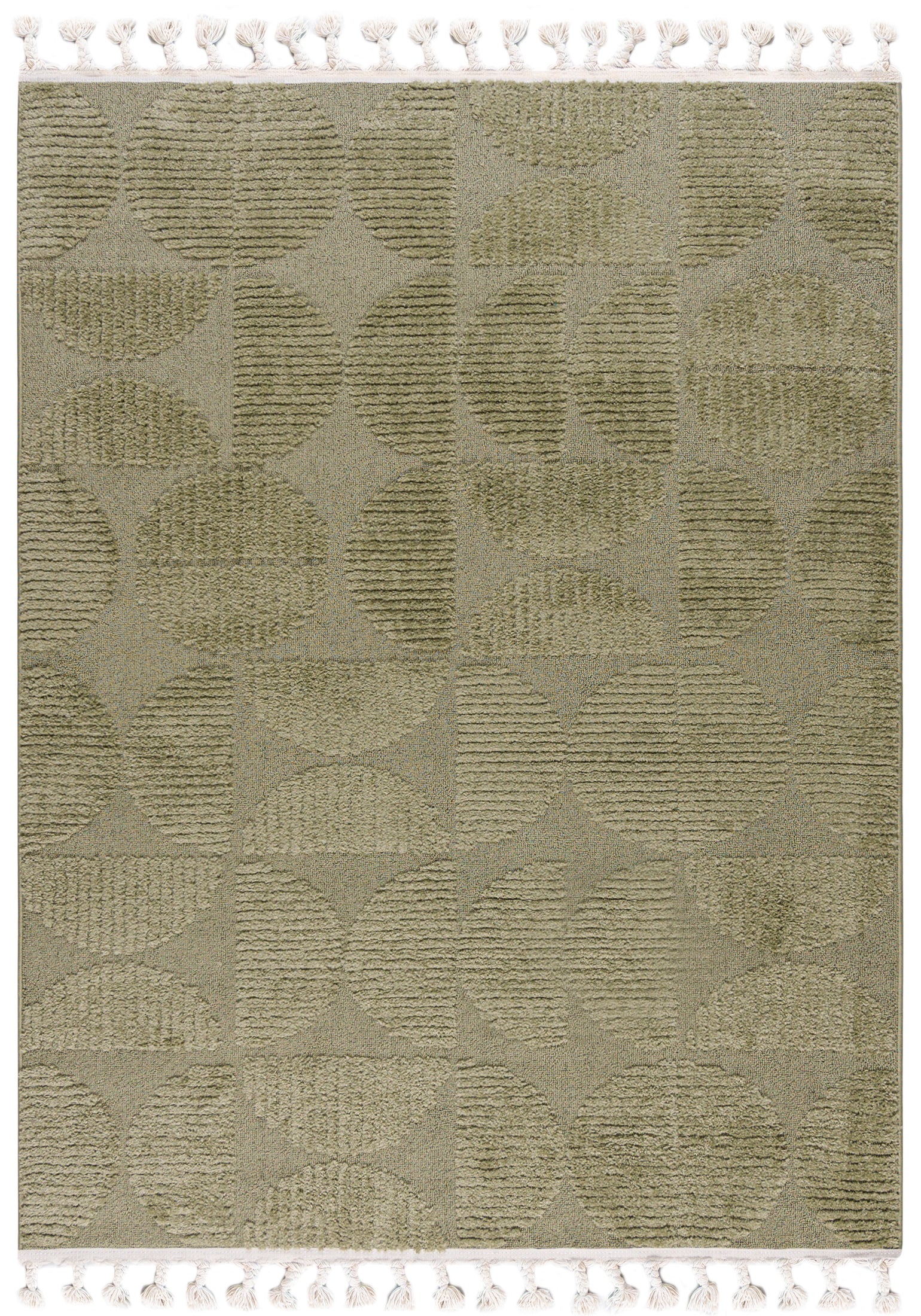 Dywan Wewnętrzny Pisa Foresta Prostokąt Mazovia 300x400 cm Zielony Motyw Geometryczny 1 szt.