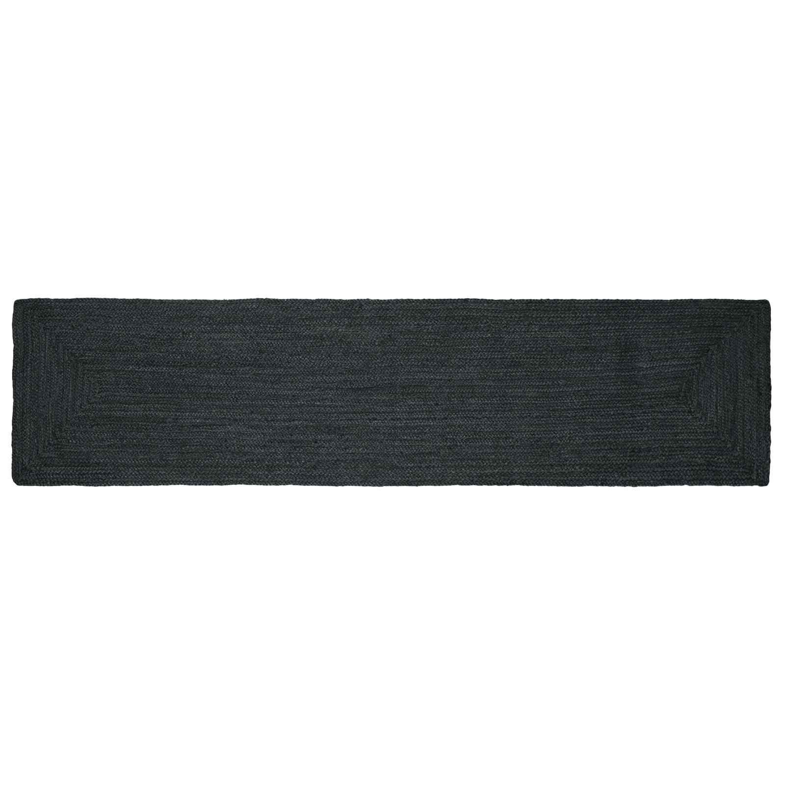 Dywany pokojowe Prostokątny ciemnoszary 60 x 200 cm Juta