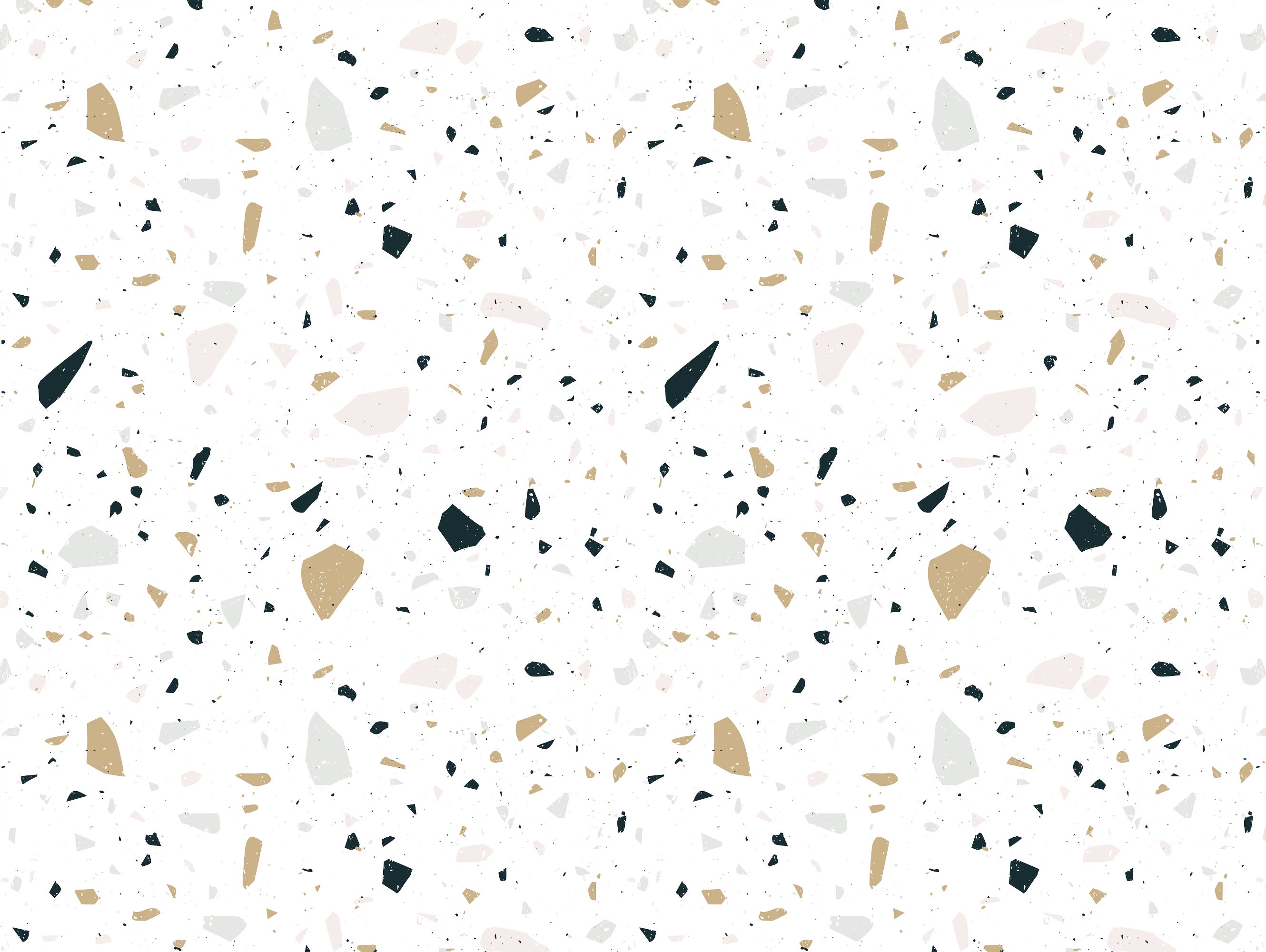 Dywan winylowy Terrazzo Aquiles 100x133 cm - antypoślizgowa wykładzina PVC z gładkim nadrukiem, winylowa do kuchni lub salonu, zmywalna