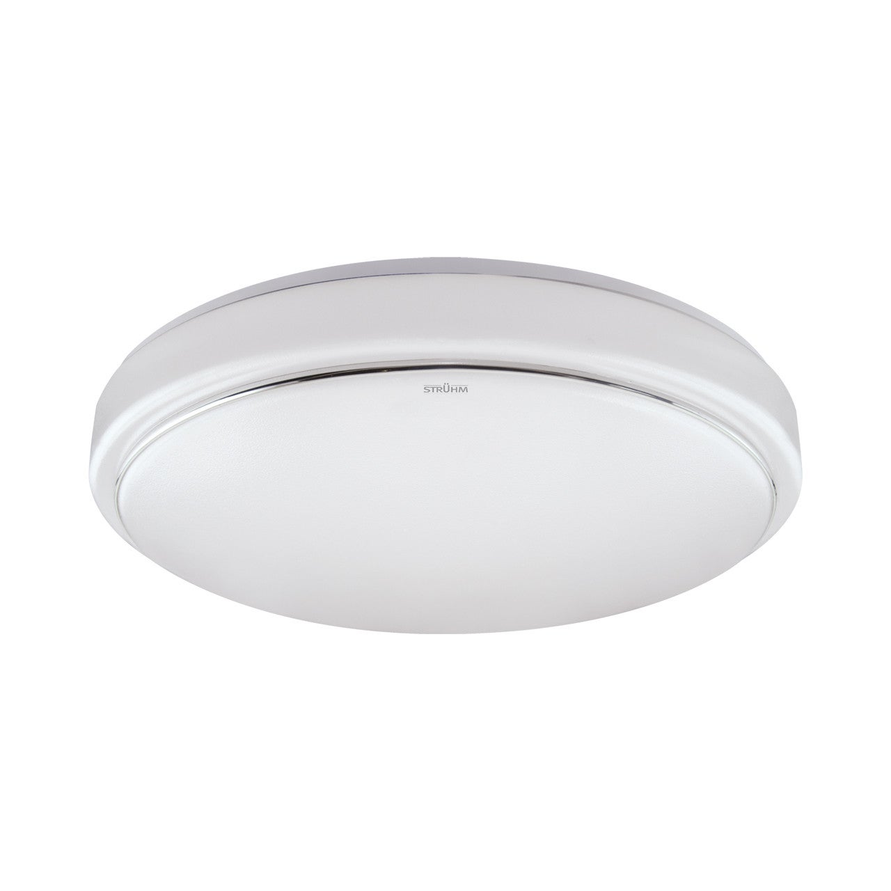 Plafon Sola okrągły biały LED 16W 4000K 1390lm z czujnikiem ruchu wym: 9,5 x 32,5 cm IP44 tworzywo sztuczne Struhm