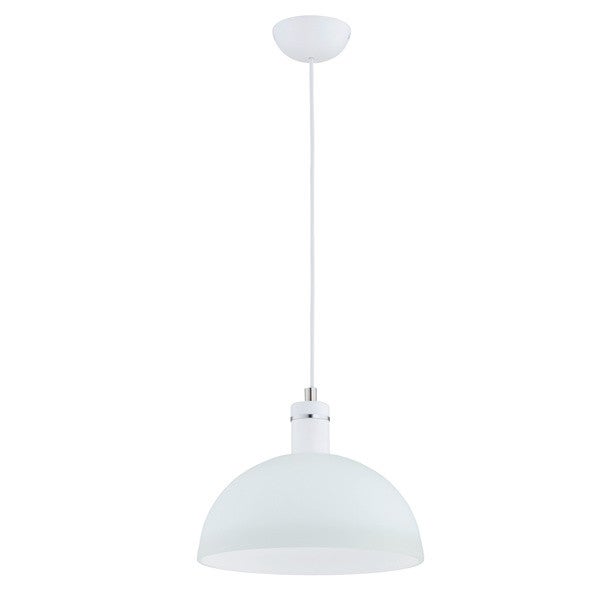 Lampa wisząca DAMA ONE biała 1 x E27 x 15W wym: 85 x 30 x 30 cm Alfa