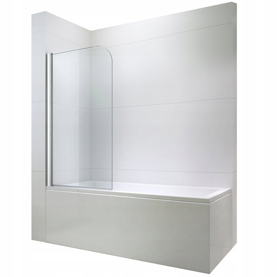 PARAWAN NAWANNOWY SZYBA DO WANNY NA WANNĘ 1 SKRZYDŁOWY 70 x 140cm SZKŁO 6mm