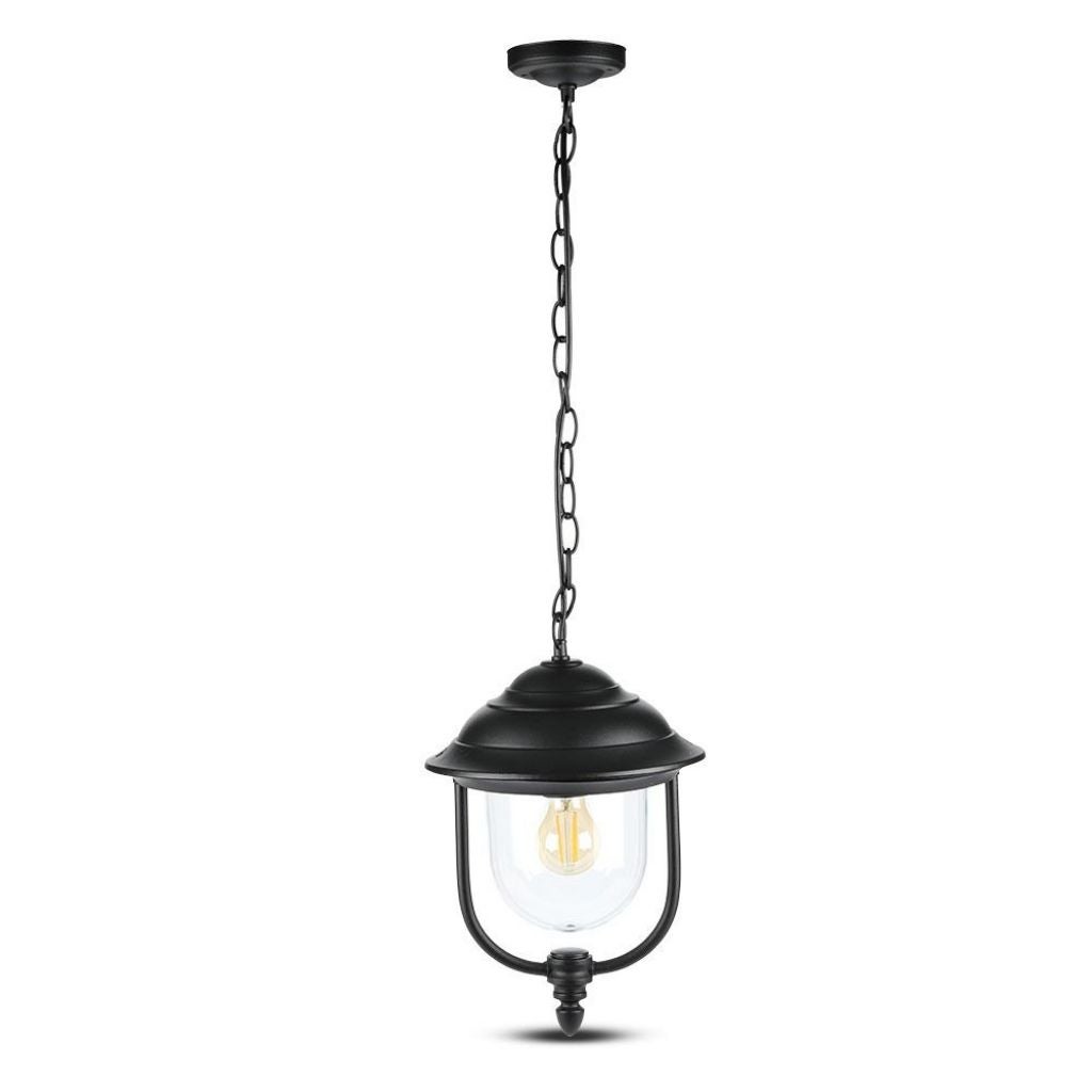 Lampa sufitowa LED Latarnia z uchwytem E27 (maks. 60 W), kolor czarny, dł. 890 mm, IP44
