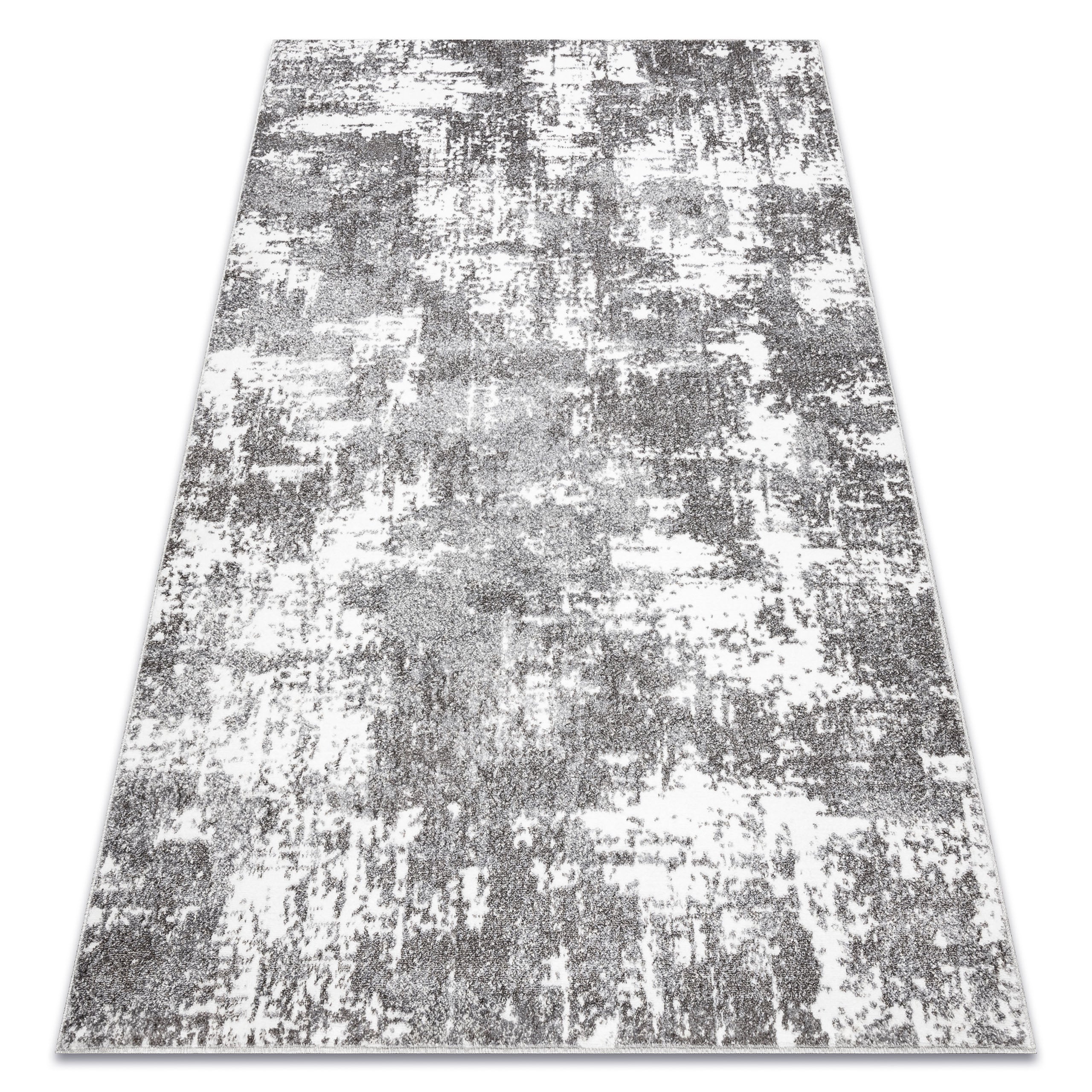 Dywan MATEO 8038/644 Nowoczesny vintage, przecierany - strukturalny szary 240x330 cm