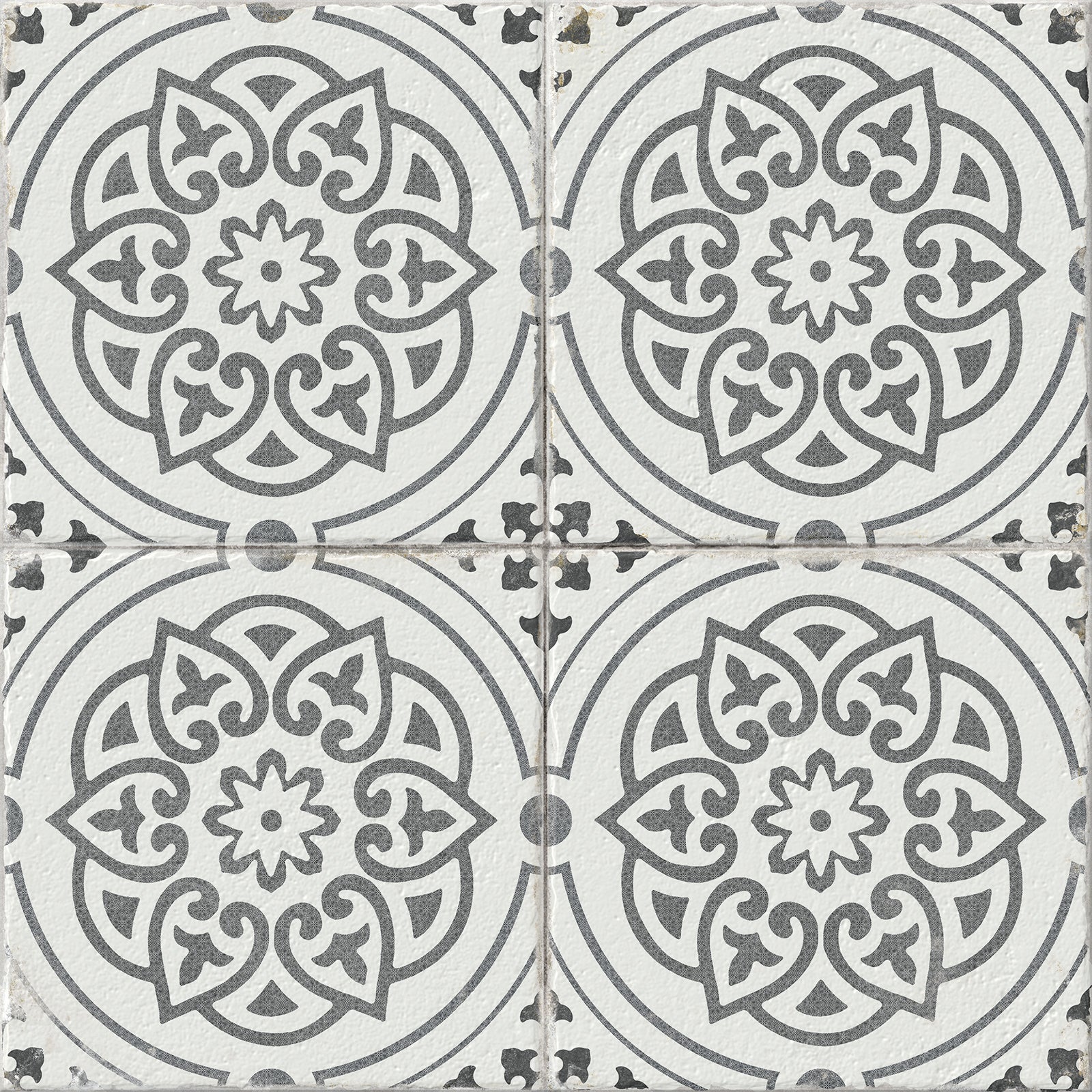 Gres szkliwiony MAISON FLORE GPT1239 grey mat 42x42 gat. I