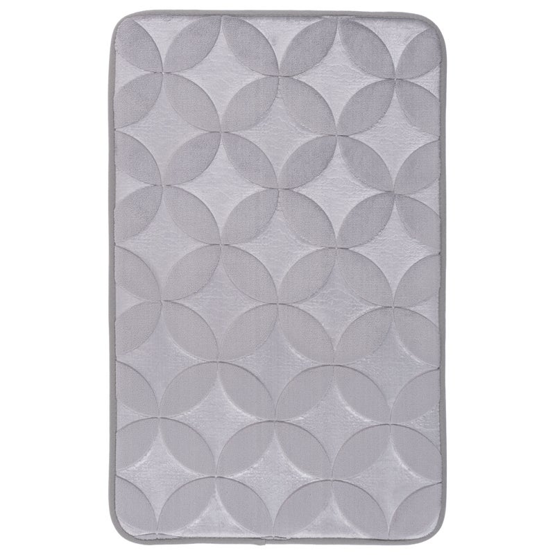 Mata uniwersalna Multidecor Hamilton 50 x 80 cm kółka jasna szara 1 szt.