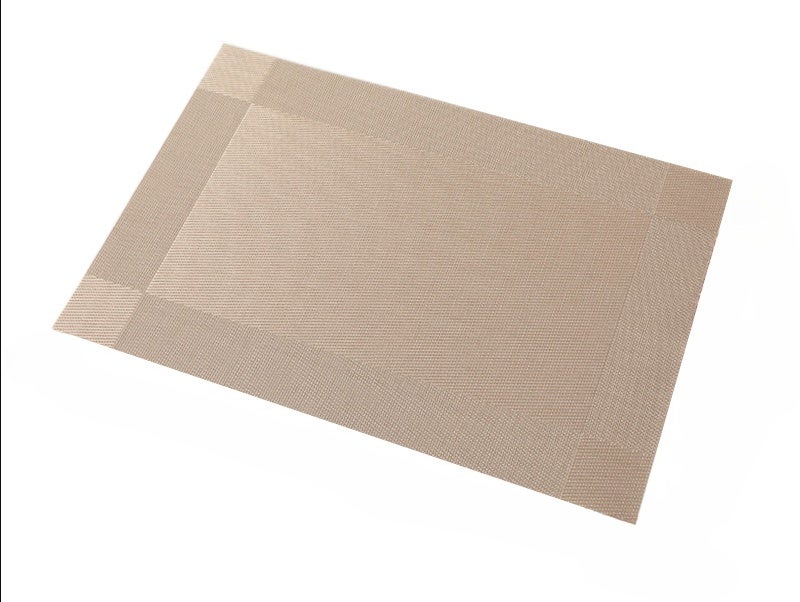 6 podkładek na stół z PVC o wymiarach 30*45 cm, izolujących, antypoślizgowych, w stylu western