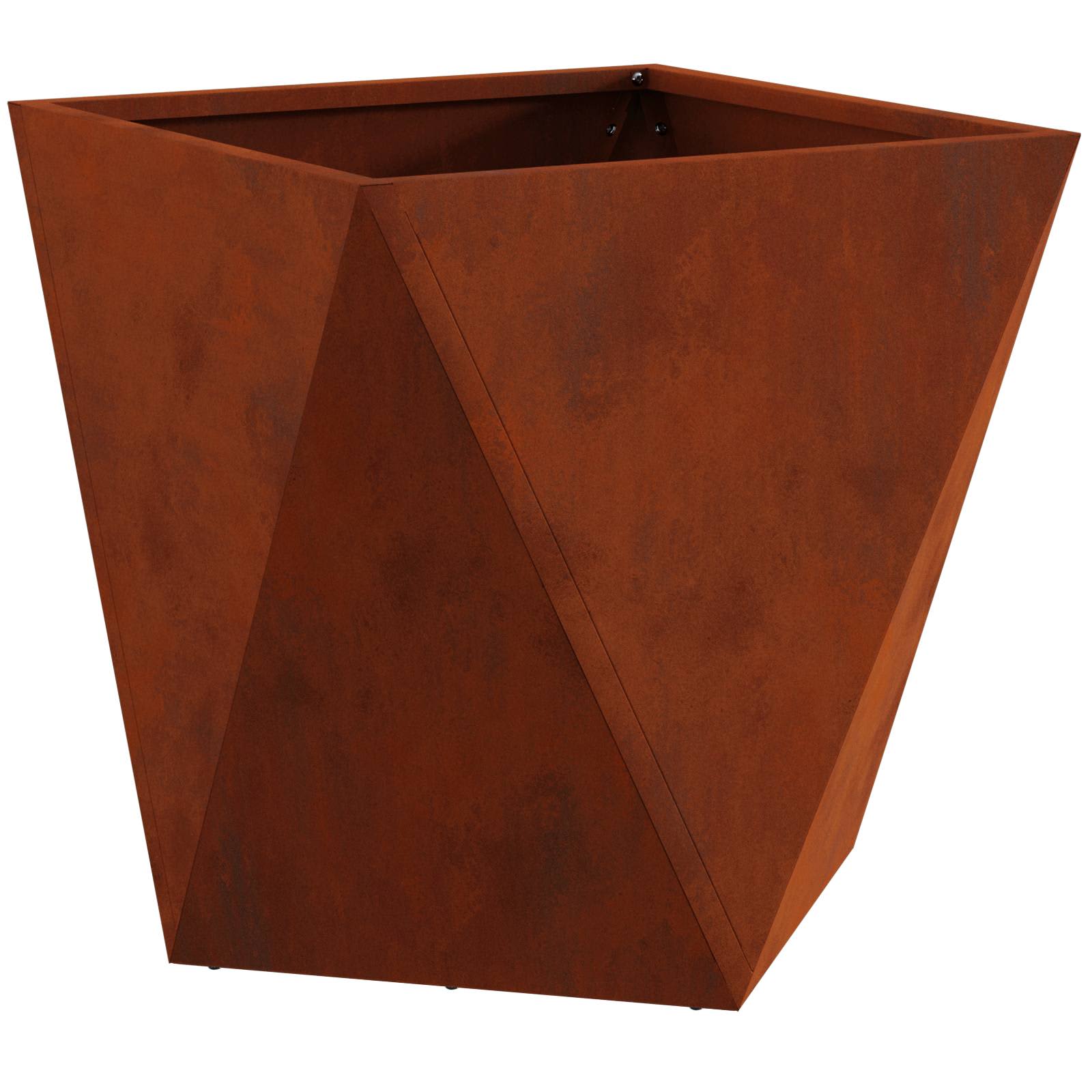 Donica Rdzawy 50 x 50 x 50 cm