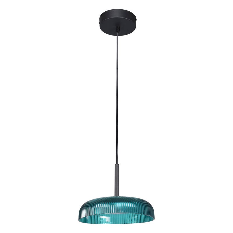 Lampa wisząca COLLE LED 12W Ciepła biel 1500lm zielona wym: 150 x 25 x 25 cm Italux