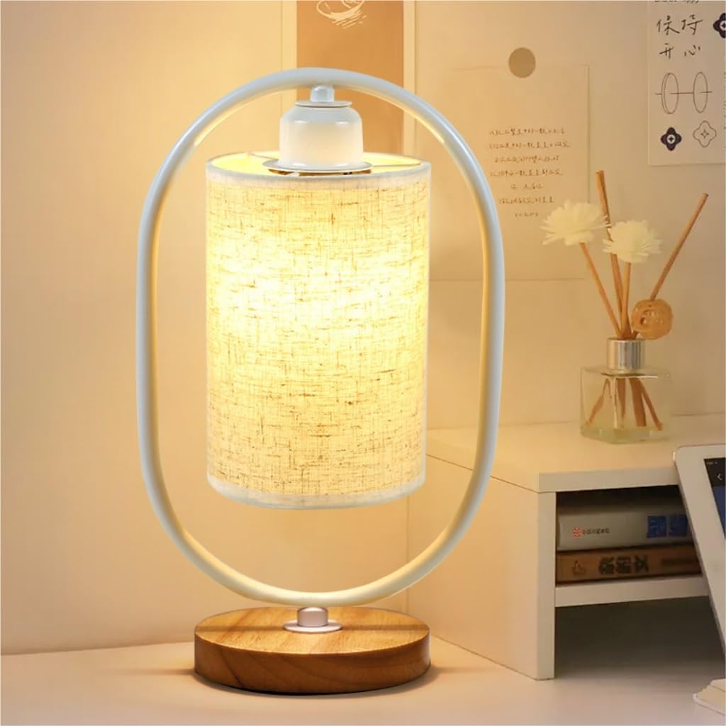 Retro lampa stołowa LED, 12W-E27 trójkolorowe światło z płynną regulacją, lampa dekoracyjna do sypialni i salonu, lampka nocna, lampa nastrojowa