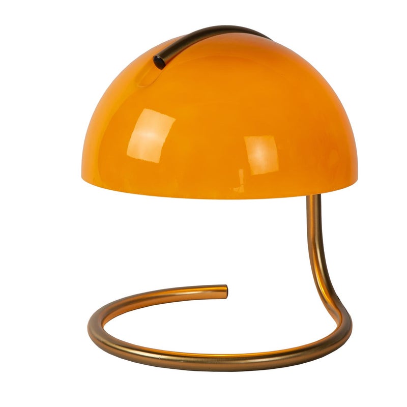 Lampa stołowa Cato pomarańczowo-złota 1xE27x10W Lucide