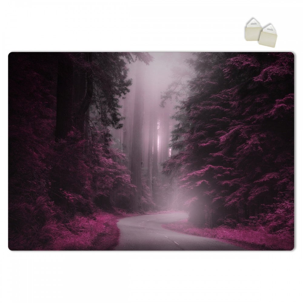ZACZAROWANY LAS - PLAKAT Forex z ekspandowanego PVC o grubości 3 mm - 100x70 cm