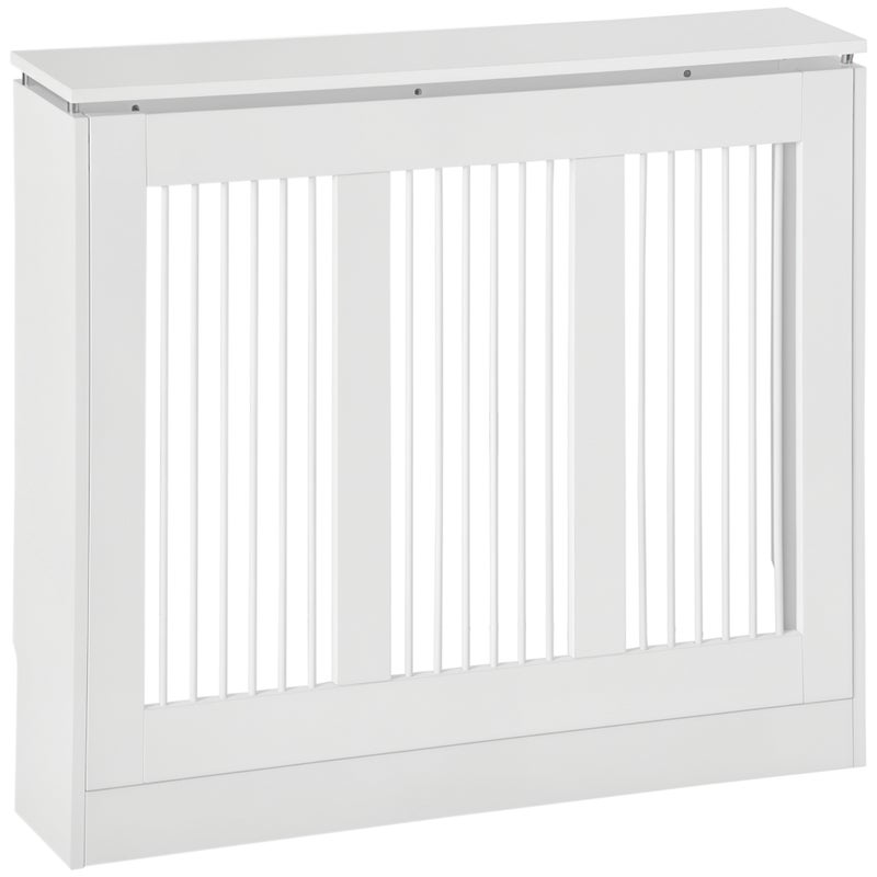 NOWOCZESNA I ELEGANCKA Thermosifone do ten Dom, w MDF i stal, 90 x 18 x 84 cm, biały