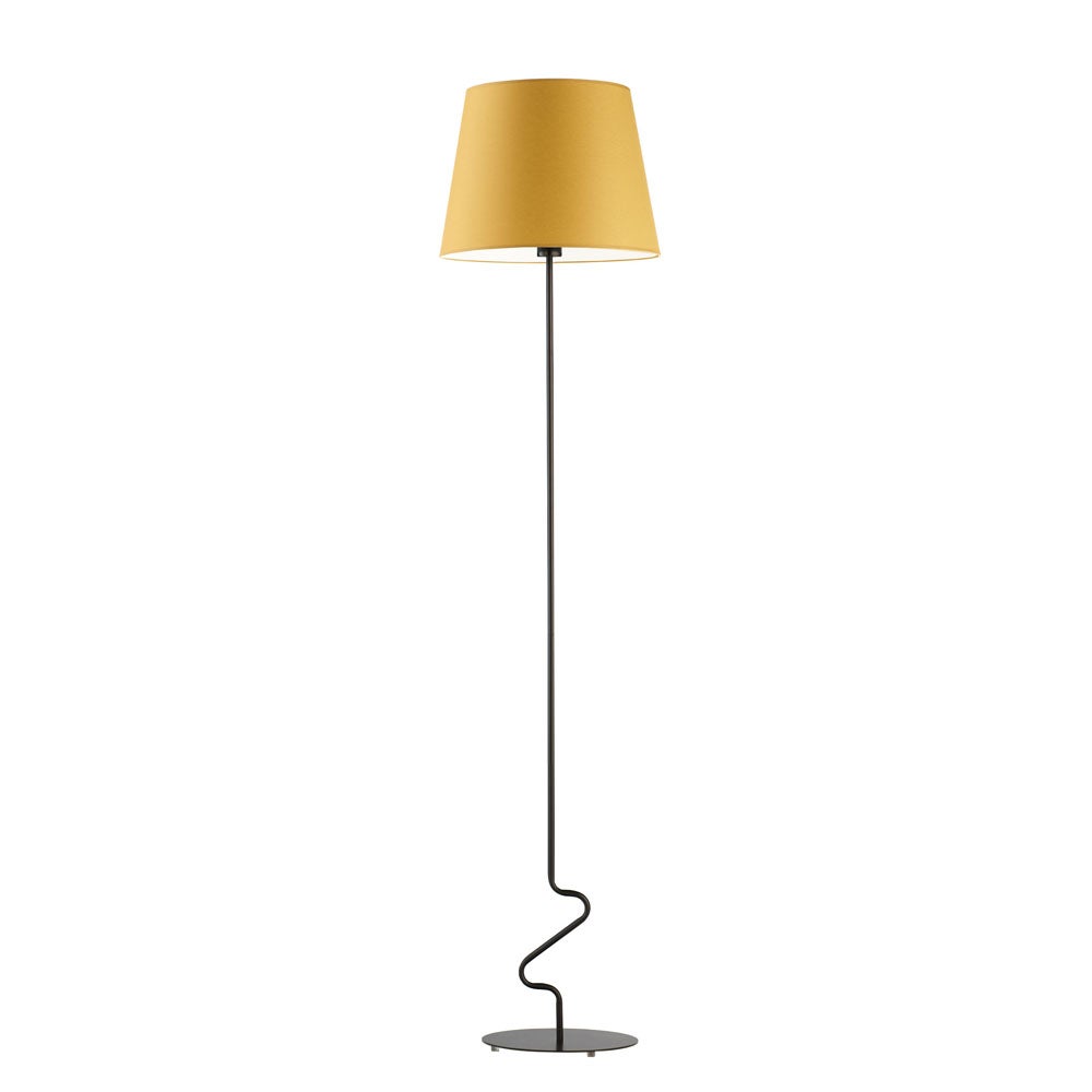 Lampa stojąca podłogowa z abażurem stożek VESSO II