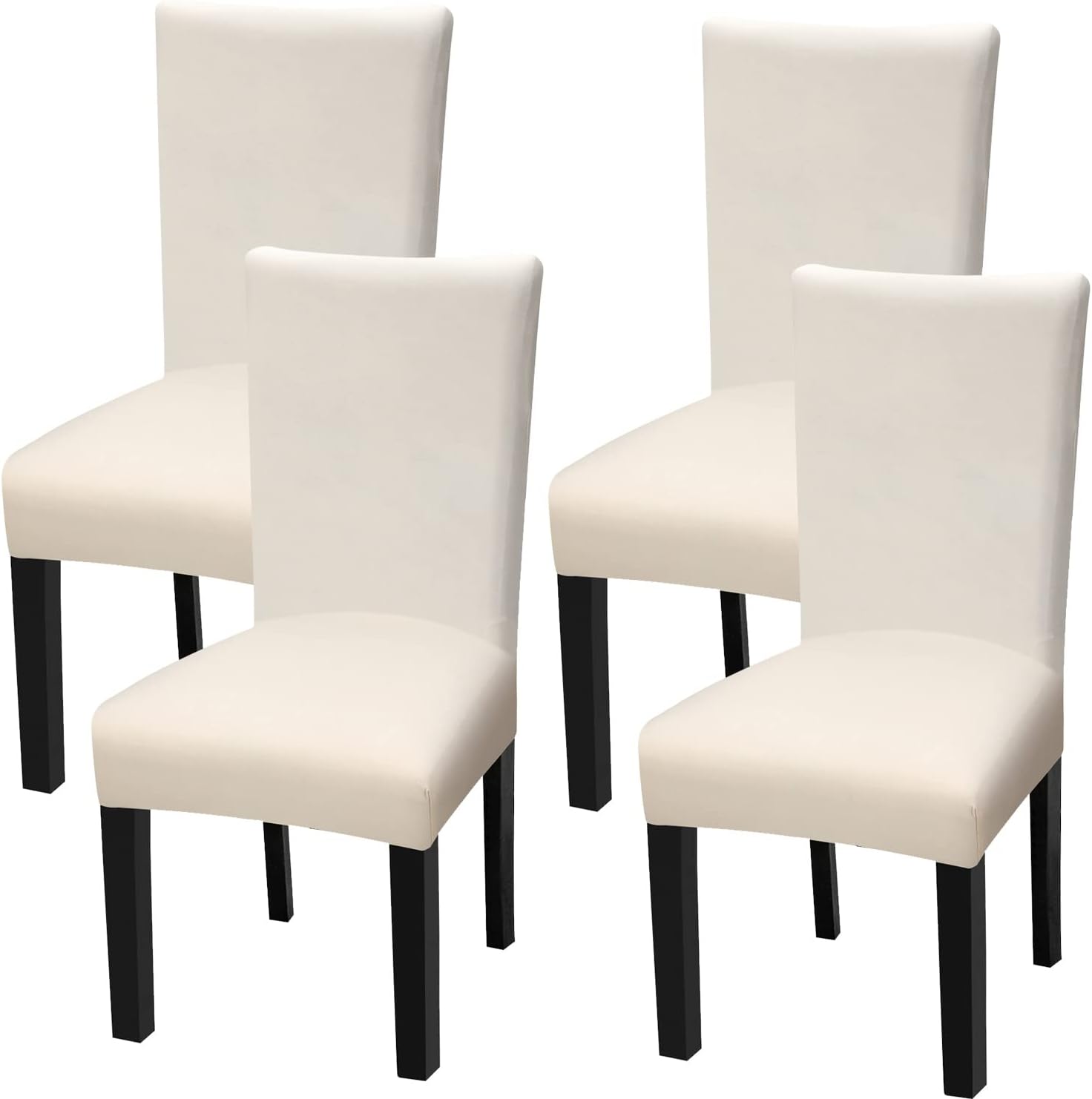Uniwersalne, rozciągliwe pokrowce na krzesła z poliestru i spandexu, nadające się do prania, odpowiednie do domu, na przyjęcia, wesela i do hoteli (b