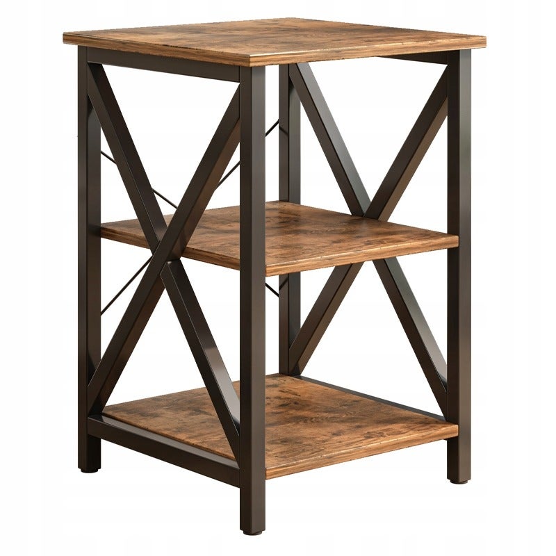 Stolik kawowy industrialny kwadratowy retro loft