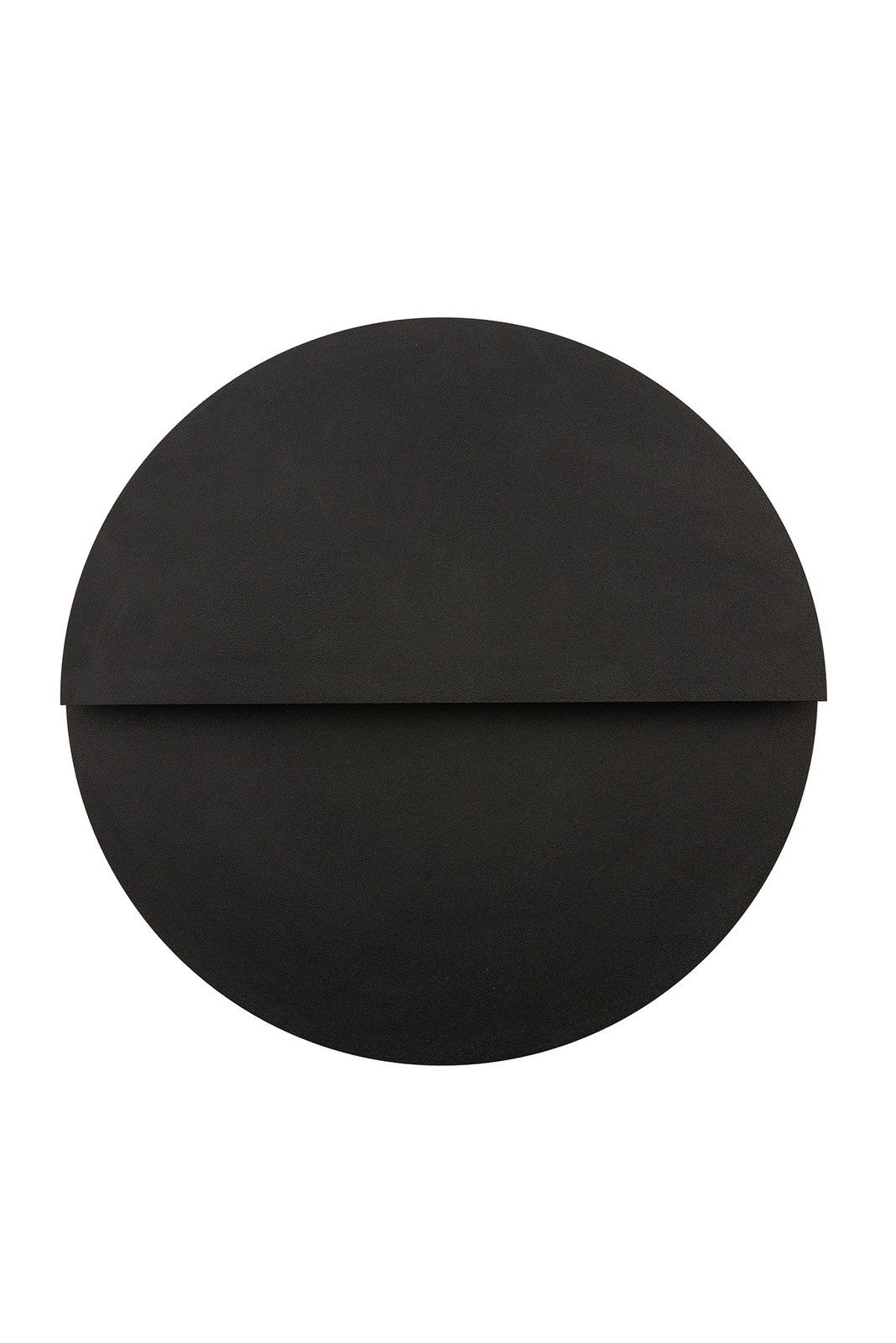 Kinkiet ścienny dekoracyjny okrągły nowoczesny czarny 26 cm LUNA LED 7W Sigma Lighting