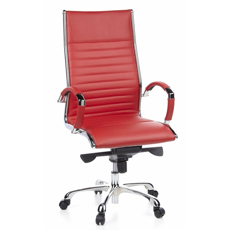Profesjonalny fotel szefa PARMA 20 Czerwony hjh OFFICE