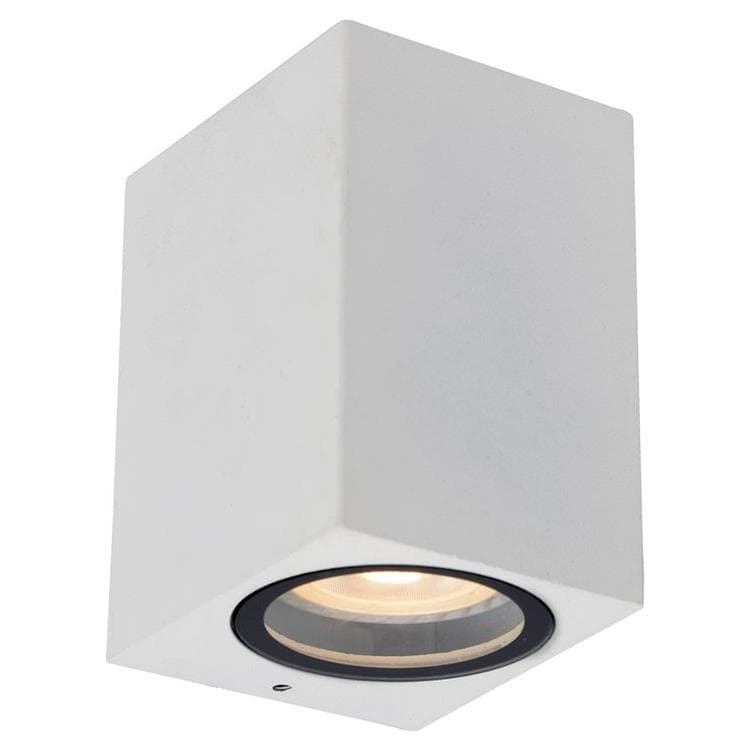 Kinkiet zewnętrzny ZARO biały 1xGU10x35W wym:10x6,8x7,8cm IP44 Lucide