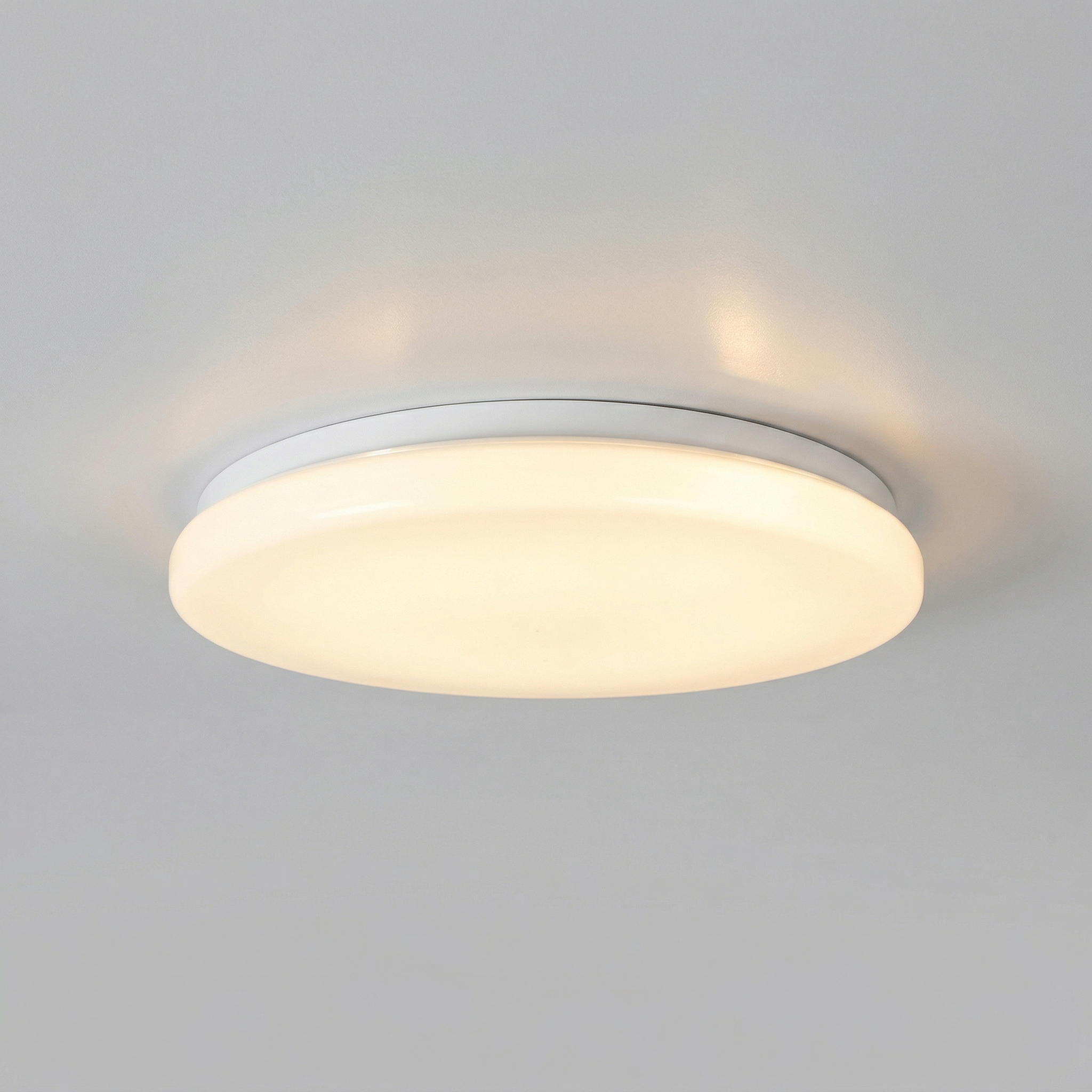 Lampa sufitowa zewnętrzna LOWAR LED 24W Ciepła biel 1450lm biała wym:6x35x35cm IP44 Rabalux