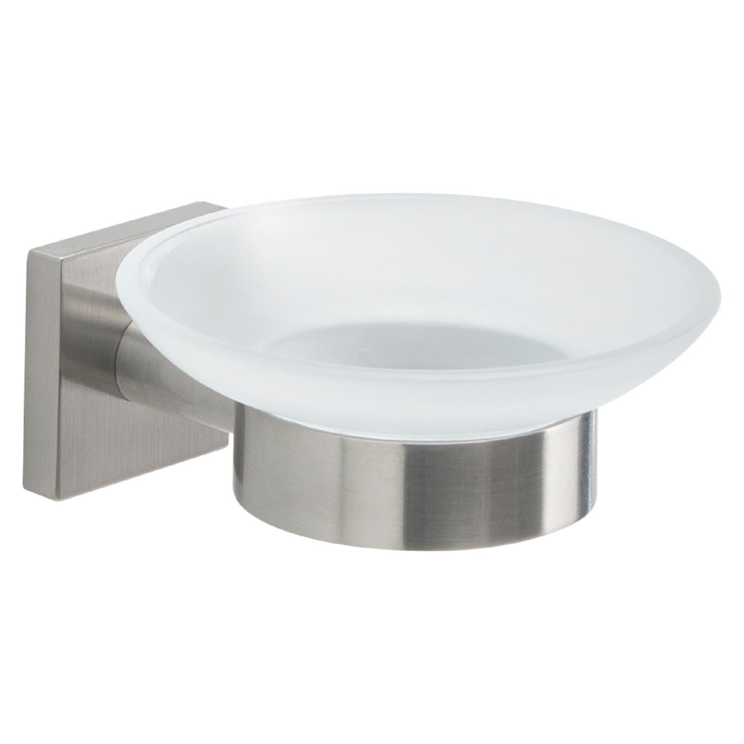 Mydelniczka ścienna ze stali nierdzewnej AISI 304 i serii Cromall FJ11 Gedy FUJI Satin