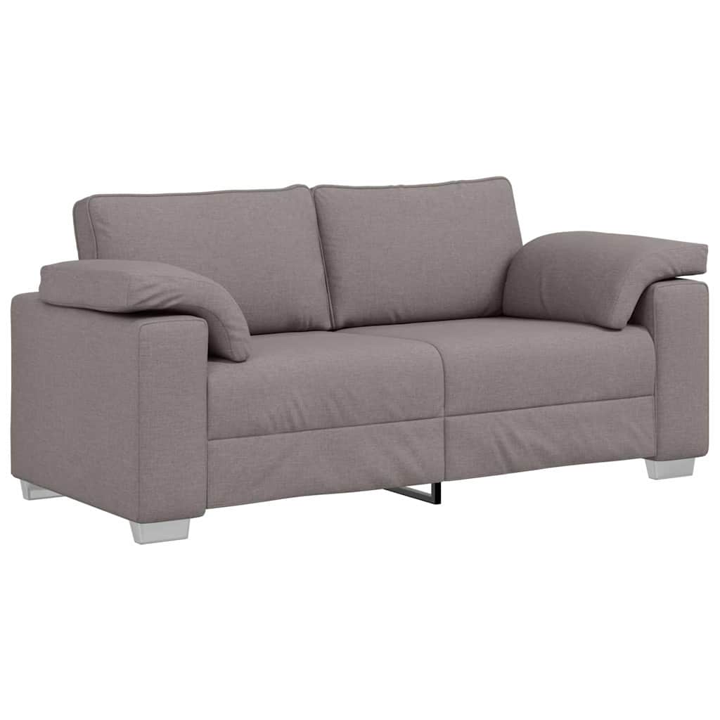Sofa dwuosobowa Ciemnoszary 180 cm tkanina