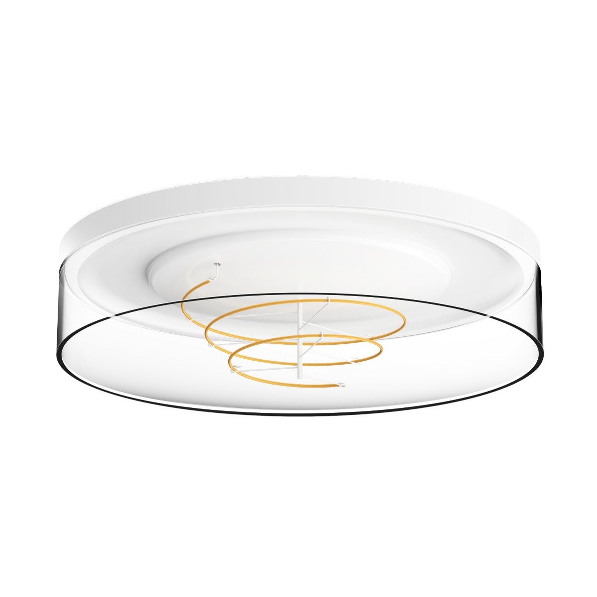 Lampa sufitowa ledowa szklana plafon NOLAN LED 17W Zuma Line 1004