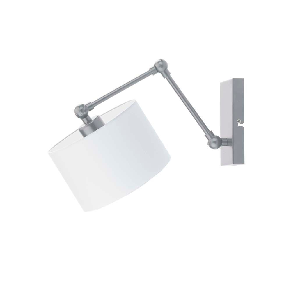 Kinkiet przegubowy lampa ścienna lampa na ścianę regulowany z abażurem walec SOUL