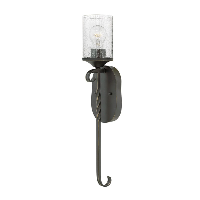 Kinkiet industrialny czarny Casa 1xE27 60W Hinkley