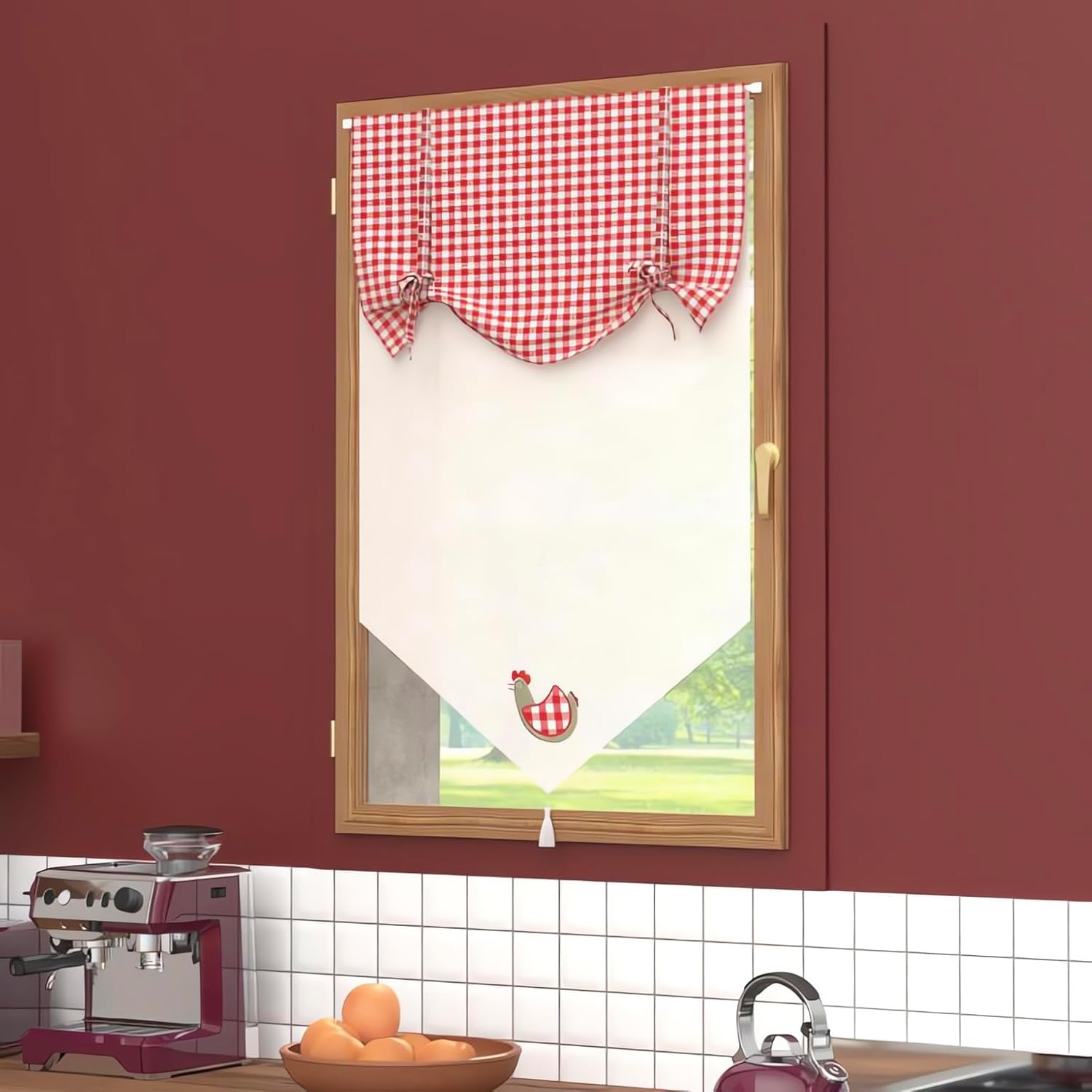 Zasłona bawełniana 60x90cm, zasłona pyłoszczelna, półzasłona, zasłona zaciemniająca